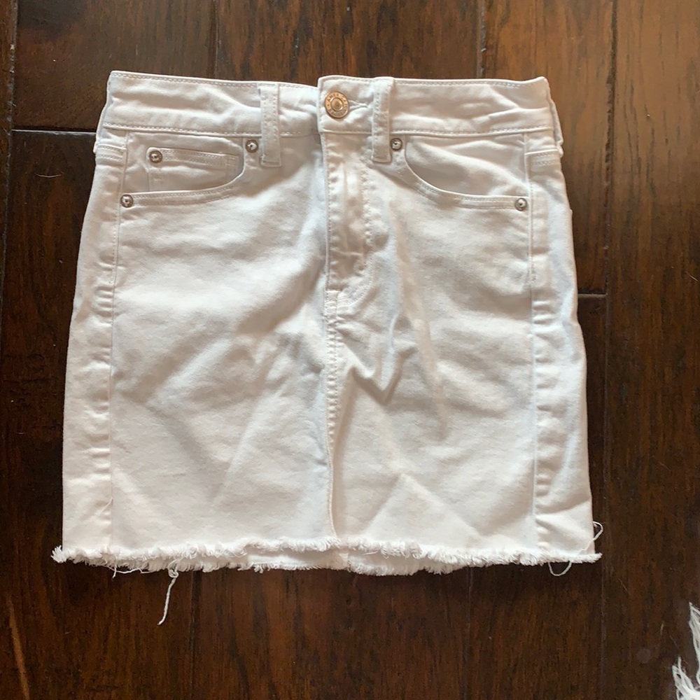American Eagle jean skirt in size 0